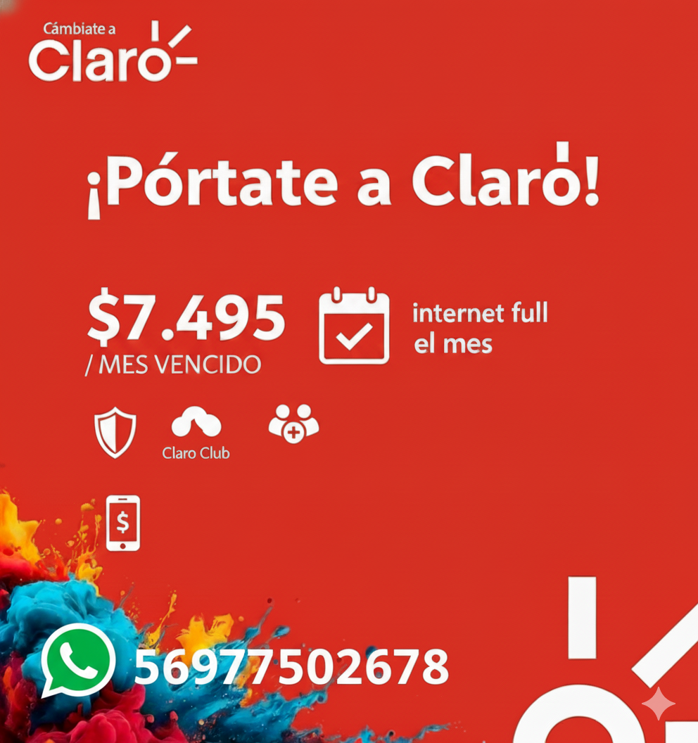 Imagen de Portate a Claro y disfruta de Internet Libre